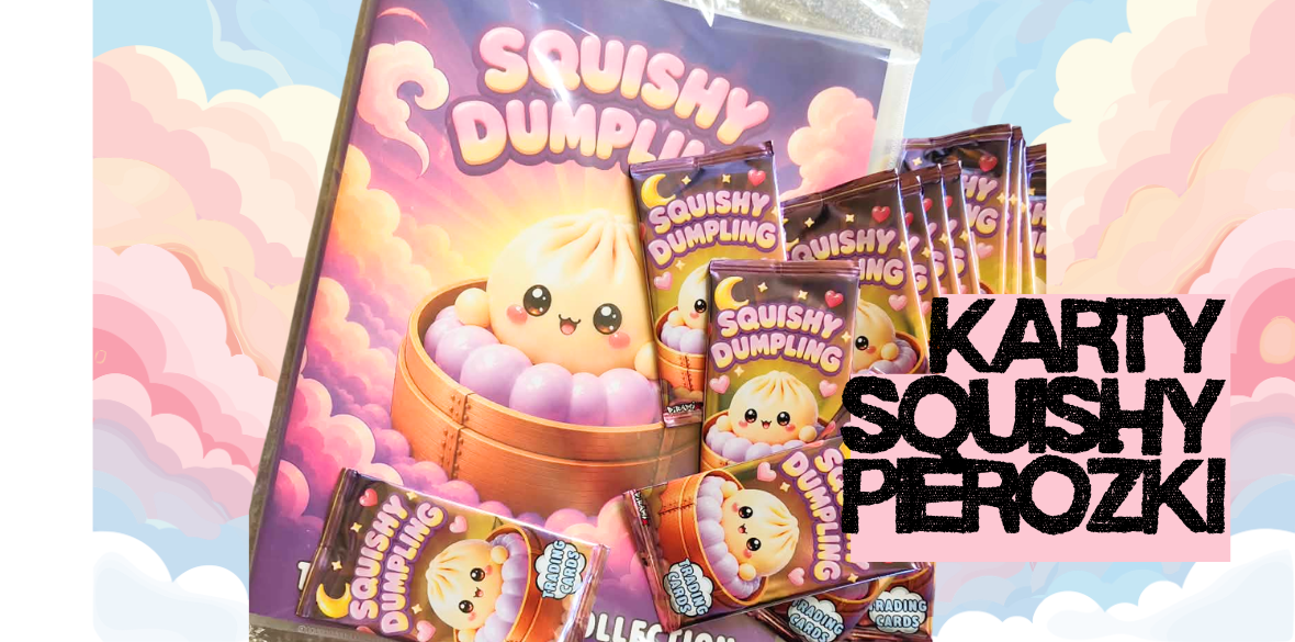 Pierożki squishy karty